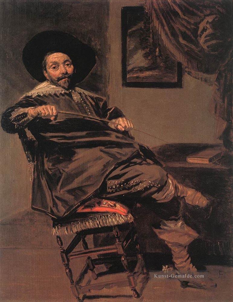 Willem Van Heythuysen Porträt Niederlande Goldenes Zeitalter Frans Hals Ölgemälde